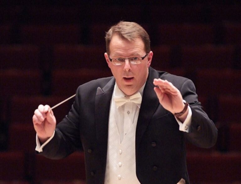Scott Casagrande conducts